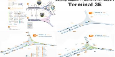 Beijing terminal 3 kaart