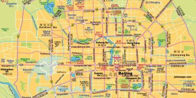 Beijing ringweg kaart